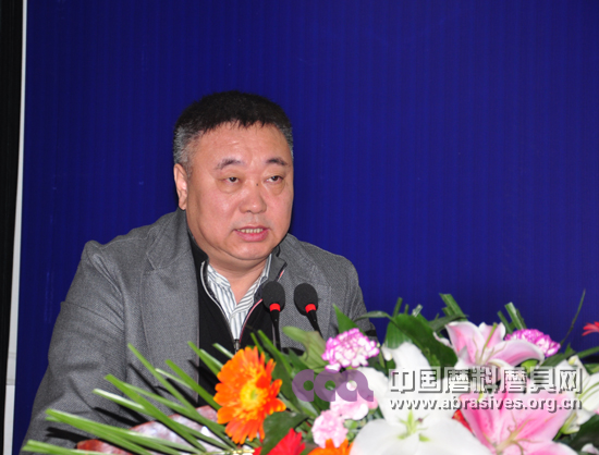 新大新材董事長孫毅在2013秋季磨料磨具行業(yè)大會上的致辭